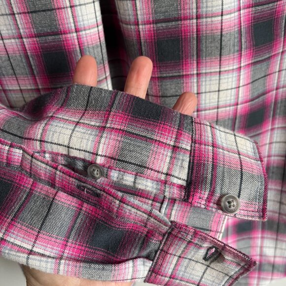 Eddie Bauer Classic Med Flannel Shirt - Picture 1 of 6